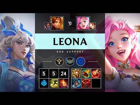Leona Support vs Seraphine - EUW Challenger Patch 25.13