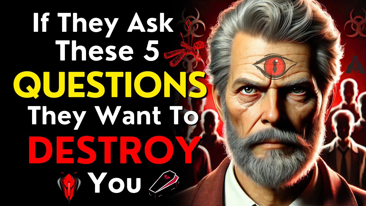 5 Questions Liars Ask  DON'T TRUST THEM | STOIC WISDOM