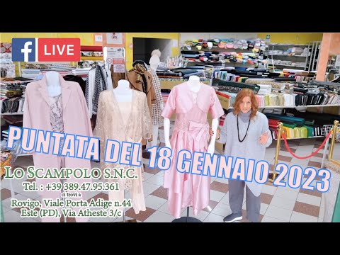 Puntata N.75 🎥  LO SCAMPOLO - Tessuti Sartoriali e Abbigliamento Moda 🇮🇹