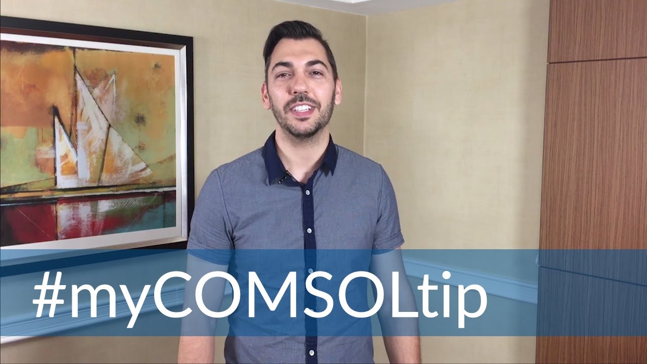 My COMSOL Tip: Using the Model Data Access Button