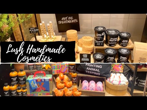 LUSH HANDMADE COSMETICS | Tour pela loja | VENHA COMPRAR COMIGO