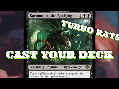 Cast Your Entire Deck Of Rats!!! Karumonix the rat king full deck tech