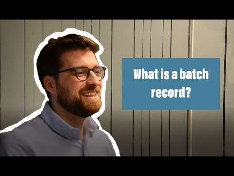YouTube video about Discovering the Basics of an Electronic Batch Record