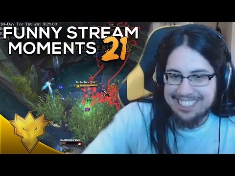 League of Legends Funny Stream Moments #21 - TOBIAS FATE DOES IT AGAIN! - Best LoL Moments