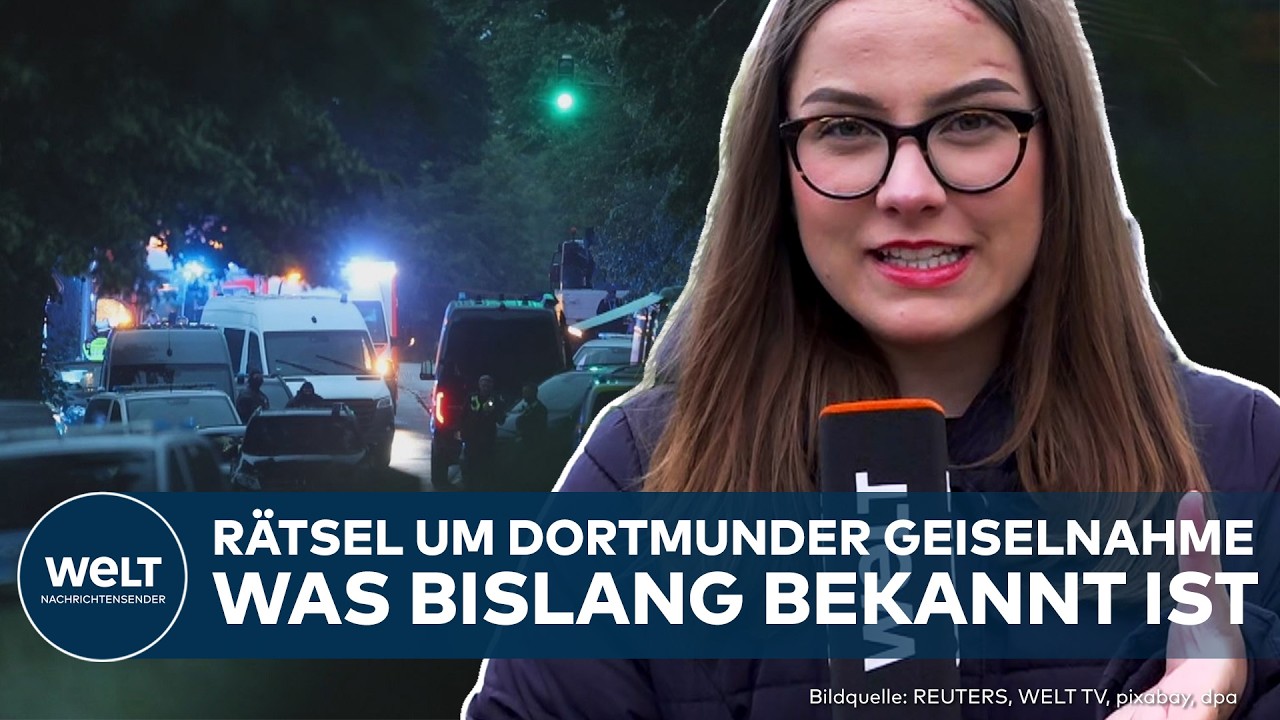 DORTMUND: "Ein Schuss auf einen Beamten!" Was wir über die Geiselnahme wissen!