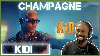 KiDi - Champagne (Official Video) | Reaction