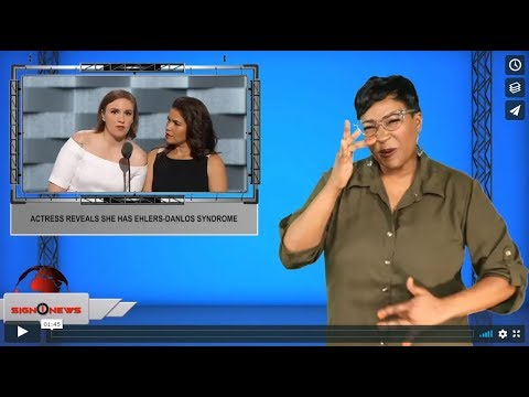 Actress reveals she has Ehlers-Danlos syndrome (ASL - 11.4.19)