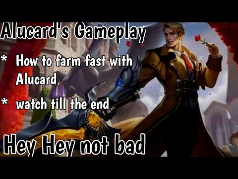 Mobile legends Alucard gameplay *Farm fast with Alucard