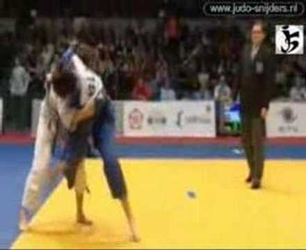 Judo Hamburg 2008: Wollert (GER) - Tsimashenka (BLR)