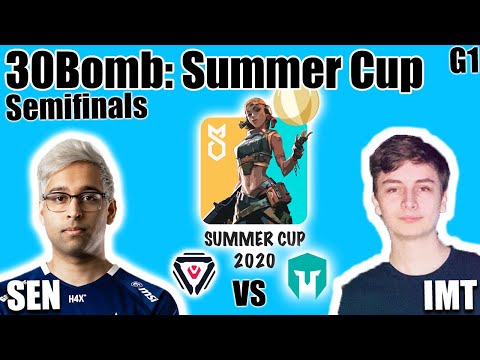 Sentinels vs Immortals game 1 - Semifinals | 30Bomb Summer Cup 2020 | Valorant Tournament