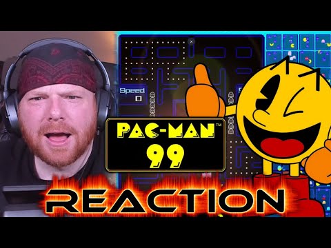 Krimson KB Reacts: MARIO DIED FOR PAC-MAN!!!- PAC-MAN 99 REVEAL TRAILER