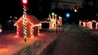preview picture of video 'Independence Safety Town Christmas lights Light-O-Rama'