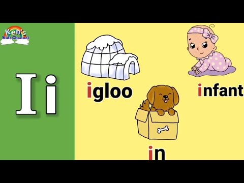 Letter Ii | Letter Ii Sound | Objects Beginning with the Letter Ii | Learn to Write the Letter Ii
