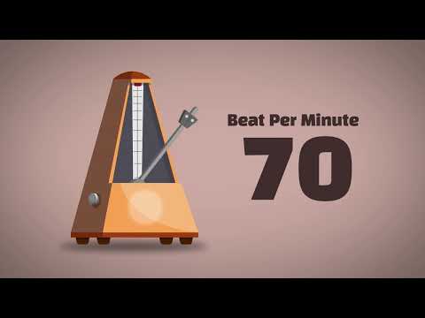70 BPM Metronome [1Hour]
