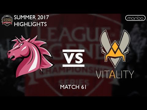 UOL vs VIT All Games Highlights EU LCS Summer 2017 Unicorns of Love vs Team Vitality LoL eSports