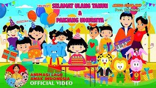 Download lagu Medley Selamat Ulang Tahun Panjang Umurnya - Artis Cilik GNP Kak Nunuk | Lagu Animasi Anak Indonesia mp3
