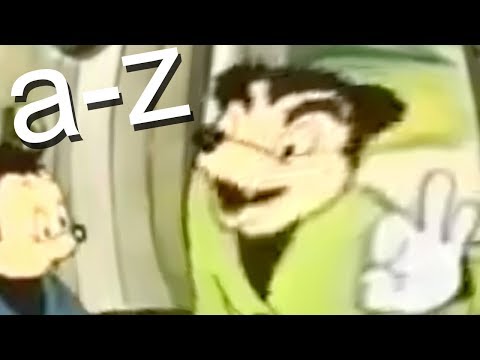Somebody toucha my spaghet but the words are in alphabetical order