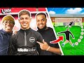 CHUNKZ FINISHING MASTERCLASS WITH EMILE SMITH ROWE AND CHRISMD! ⚽️ 🎯 | 24 HOUR ASSISTANT