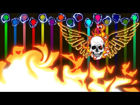 Proliferation marble race in Algodoo - Survival marble race | 8 |