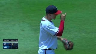 SD@ATL: Peterson snags a liner by Spangenberg