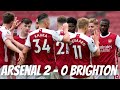 Arsenal 2 0 Brighton Arsenal Vs Brighton Match Reaction Arsenal News Today