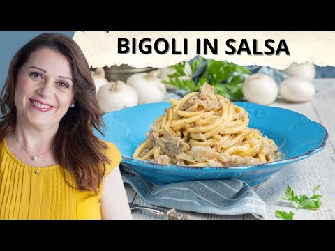 Bigoli in sauce: typical Venetian pasta recipe!