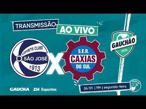 JOGO COMPLETO: SÃO JOSÉ 1x0 CAXIAS | GAUCHÃO 2026 | 26/01/2026
