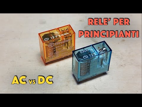 Relay for beginners (AC vs DC)