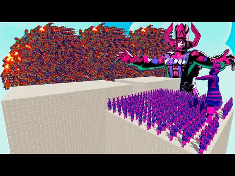 200x GALACTUS + 1x GIANT vs EVERY GOD - Totally Accurate Battle Simulator TABS