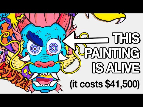 I Made A Living Painting *worth $41,500*