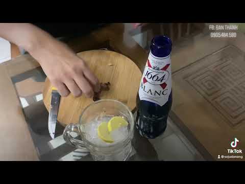 Cách pha bia 1664blanc cực sảng khoái cho mùa hè nóng bức