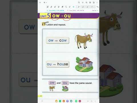 Smart Phonics 5 (Unit 5) ow ou