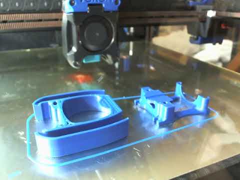 VORON 2.4 3D Printer Time Lapse - Printing a Dragon Print Head - Stellar Blue ABS