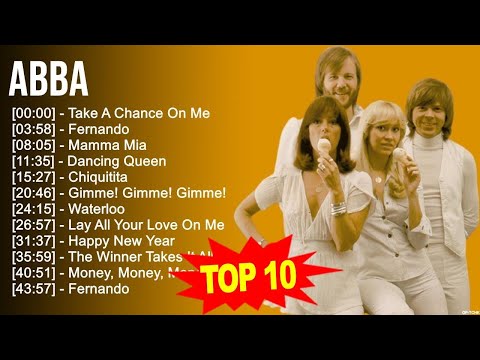 A B B A Greatest Hits 🎵 Billboard Hot 100 🎵 Popular Music Hits Of All Time