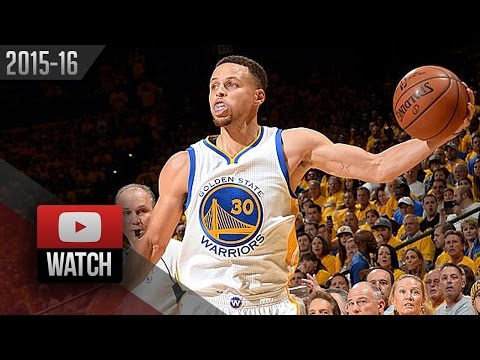 Stephen Curry Full Highlights vs Rockets 2016 Playoffs R1G1 - 24 Pts, Too EASY!