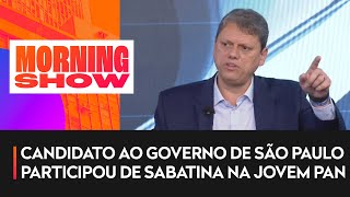 Tarcísio: ‘O crime organizado está forte e consolidado’