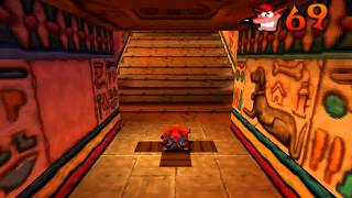 Crash Bandicoot: Warped 105% Walkthrough HD - Part 21: Sphynxinator