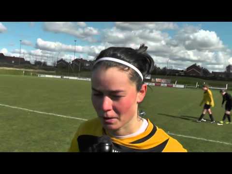 Charlotte Laridon na Dames VK Egem – Wallonia Club Sibret op 23.04.2016