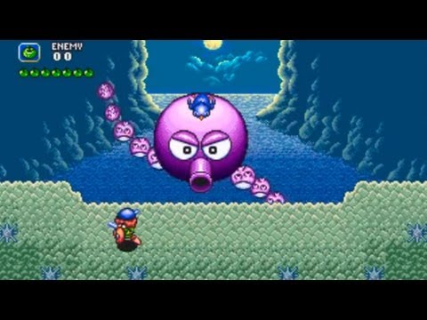 Crusader of Centy (Genesis) All Bosses (No Damage)