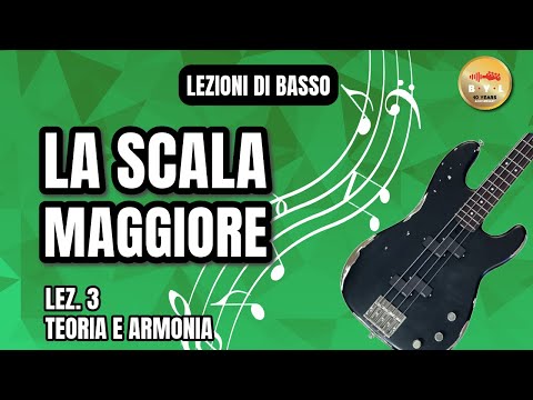 Bass Lessons #3 Theory and Harmony - The Major Scale