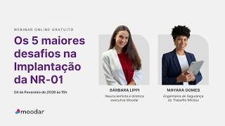 5 Desafios na Implementação da NR-01 (2026) | Riscos Psicossociais, GRO e Saúde Mental nas Empresas