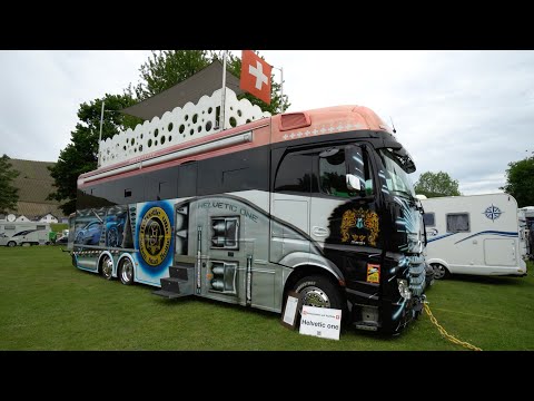 13 Meter purer Luxus: HELVETIC ONE – Das XXL-Wohnmobil der Superlative mit Dachterasse! 💰🚛✨