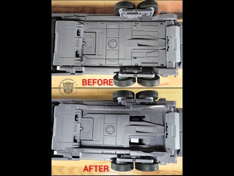 Update: FansToys FT-31 Marauder Trailer Wheel Transformation (Final video!)