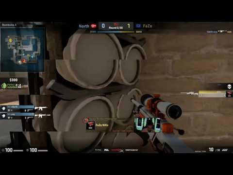 Невероятный клатч от NiKo  CSGO HTC 2v2 Invitational by PGL