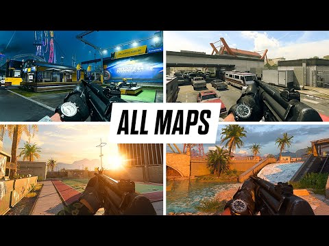 Modern Warfare 2 - All 10 Maps Showcase in Multiplayer (Ultra Graphics)