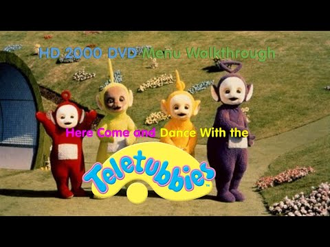 Here Come the Teletubbies and Dance with the Teletubbies 2000 DVD Menu Walkthrough HD