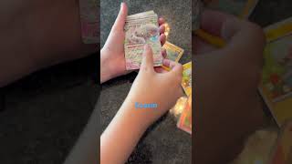 Pack battle with my cousin (cousin) #memes #pokemon #myteamforscarletandviolet