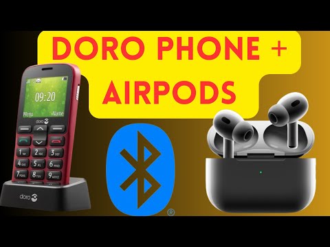 how to connect Airpods with Doro phone   / DORO Phone with Bluetooth Devices