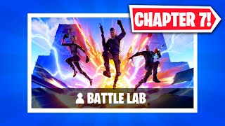 HOW TO PLAY BATTLE LAB CODE IN FORTNITE CHAPTER 7!