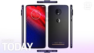 Leaked Moto Z4 pics show it&#039;s keeping the headphone jack and Moto Mods